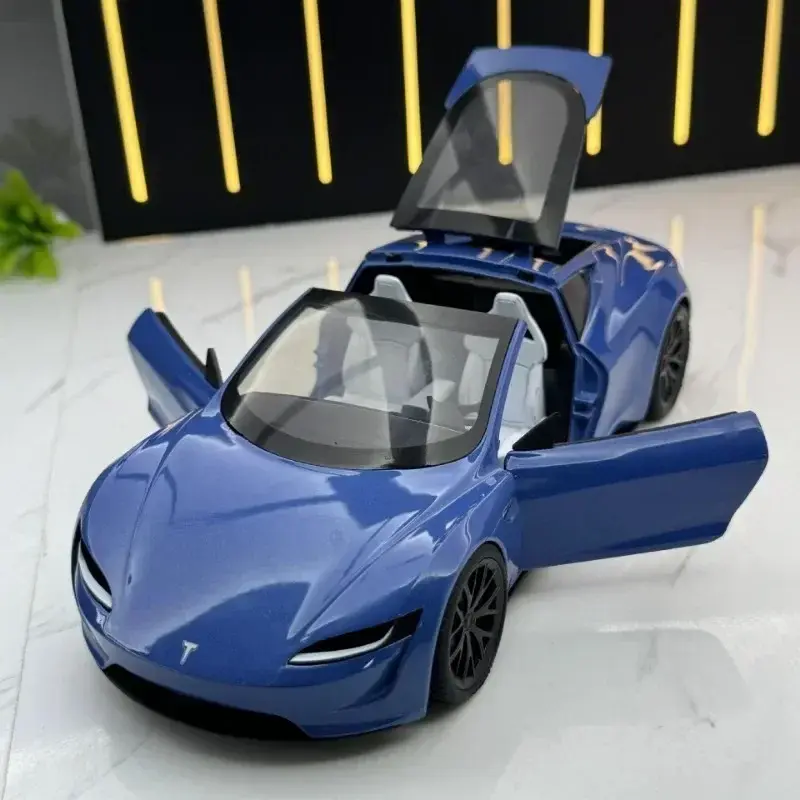 Thumbnail: 1:24 Scale Alloy  Roadster Sport Car Model Diecast Metal Toy Vehicles Convertibl