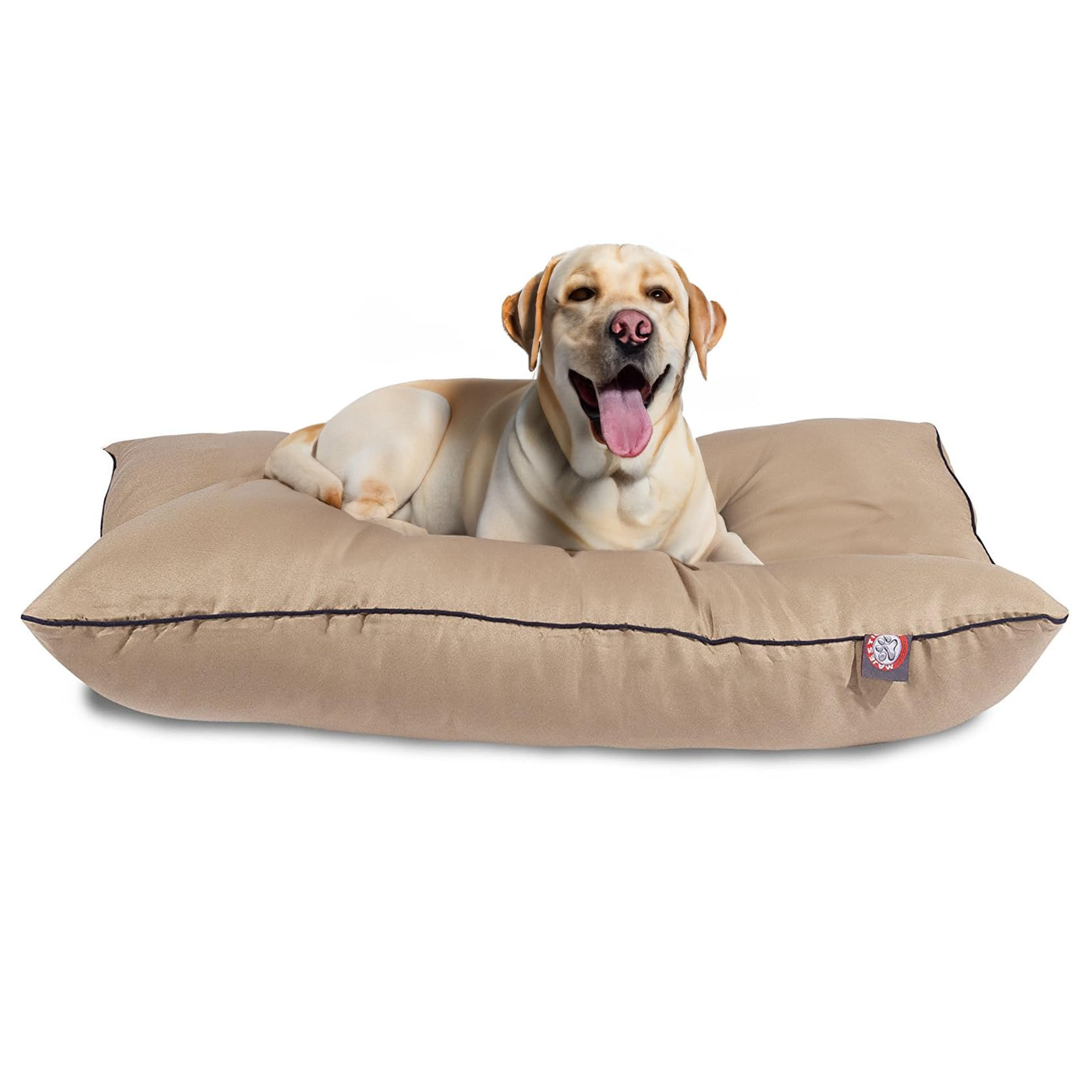 Majestic Pet Rectangle Large Dog Bed Washable – Non Slip Comfy Pet Bed – Dog Cra