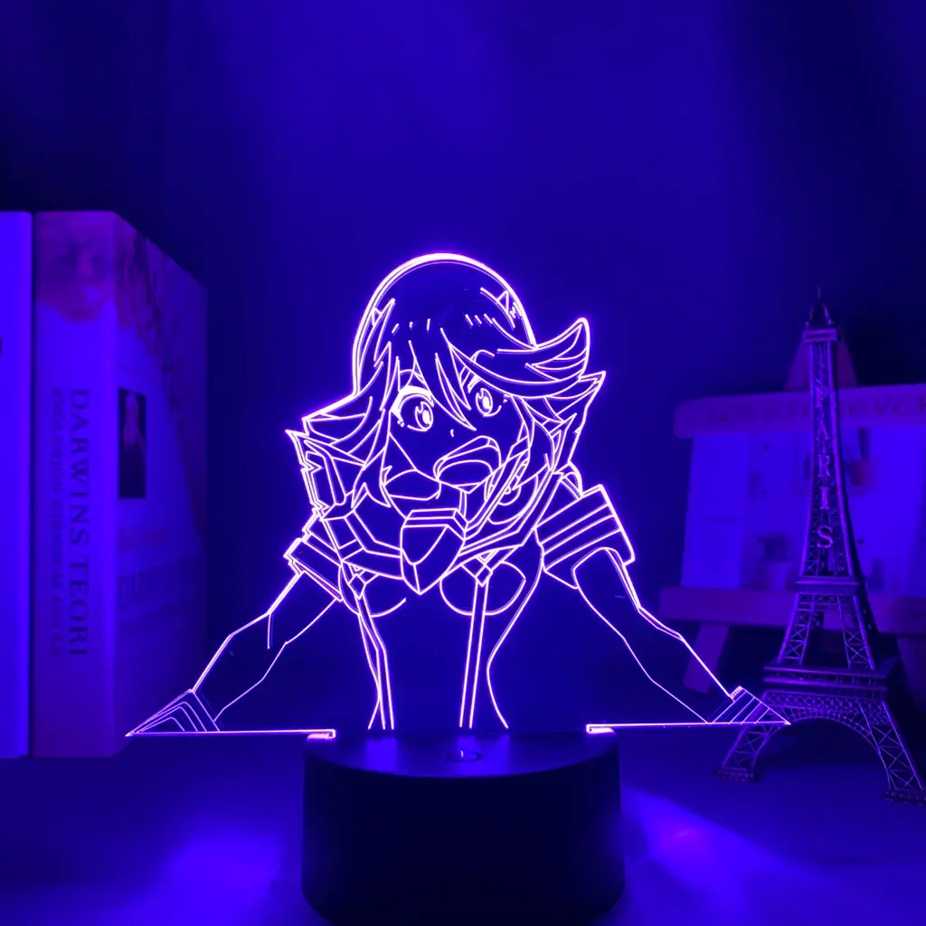 Kill La Kill Ryuko Matoi Anime Led Light for Bedroom Decor Nightlight Kids Birth