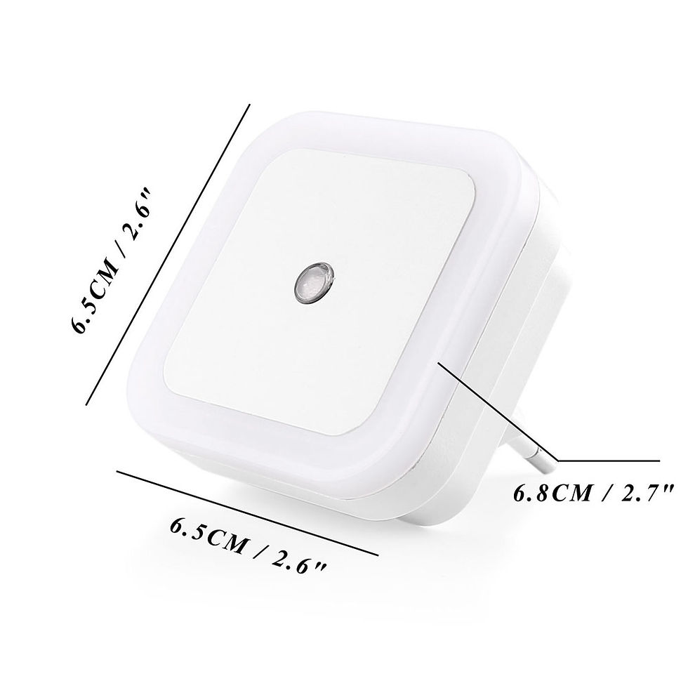 Thumbnail: Auto Sensor Night LED Light Automatic Lamp Indoor Hallway Bedroom Living Room St