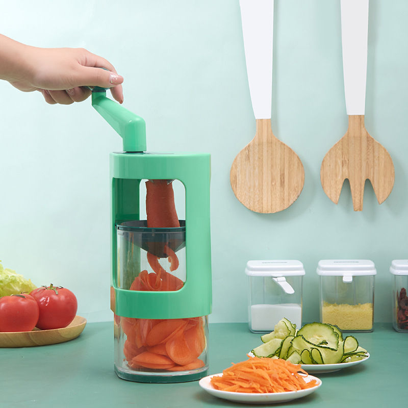 Thumbnail: Multifunctional Vegetable Cutter with Storage (Handheld)