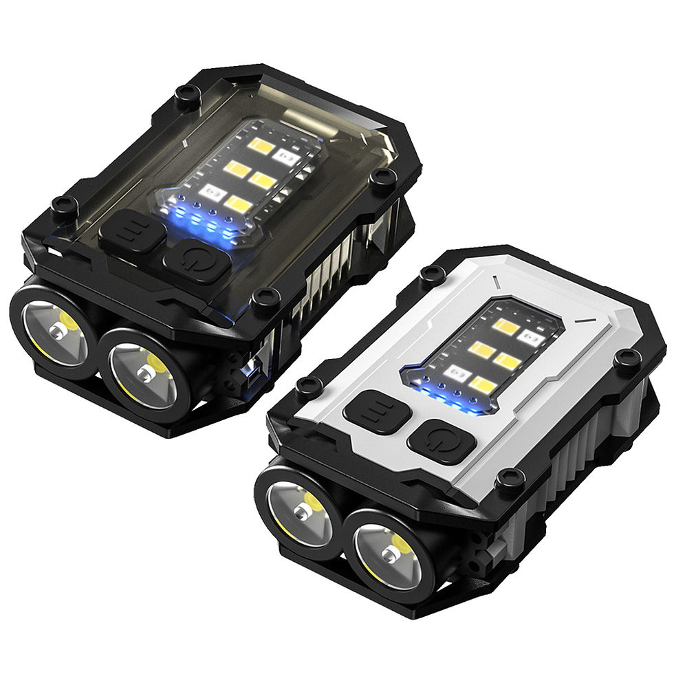 Thumbnail: High Bright Flashlight USB Charging Super Bright Torch 180LM Portable Keychain L