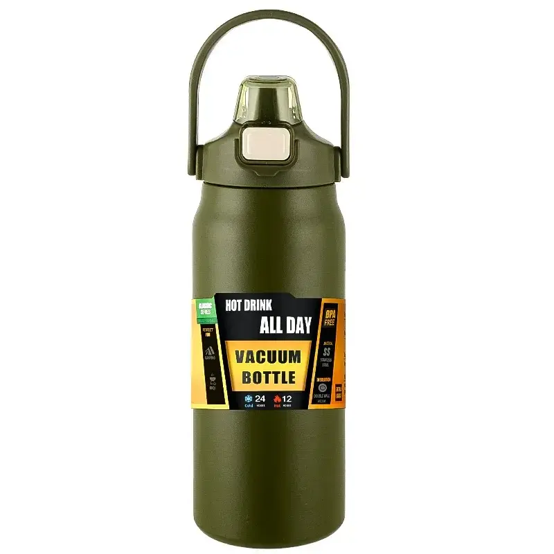 Thumbnail: Outdoor Thermos Portable 304 Stainless Steel Thermal Mug Tumbler Vacuum Flasks C