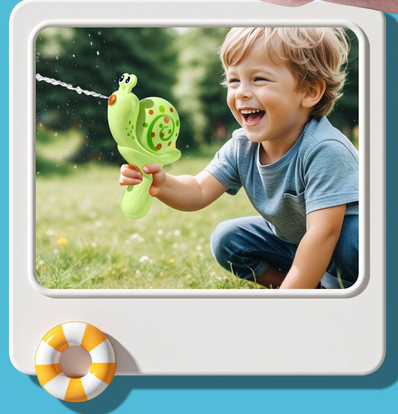 Thumbnail: Water Gun Summer Toys for Kids snail toys Cartoon Water Gun Cartoon Design Outdo