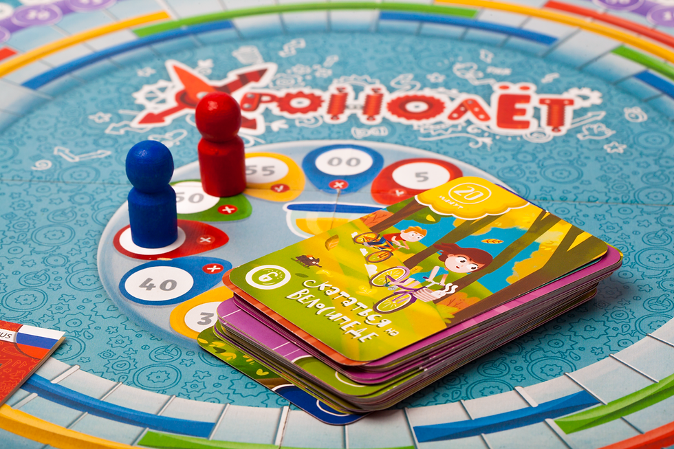 Миниатюра: Настольная игра «Хронолёт»