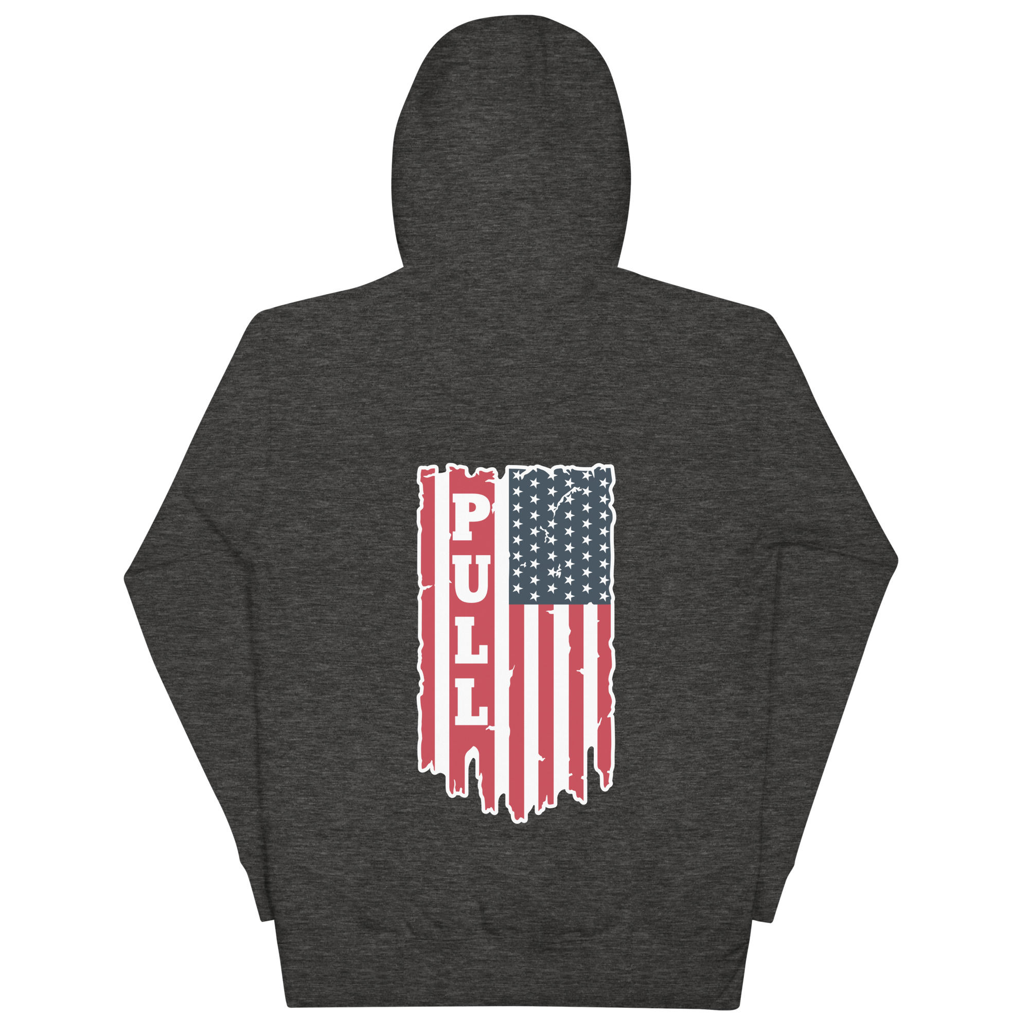 Premium Hoodie | Cotton Heritage M2580 | 2 side USA Flag