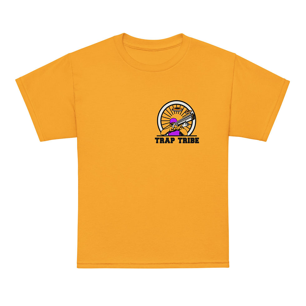Thumbnail: Youth Sports Tee | Gildan 8000B | 2 side USA Flag
