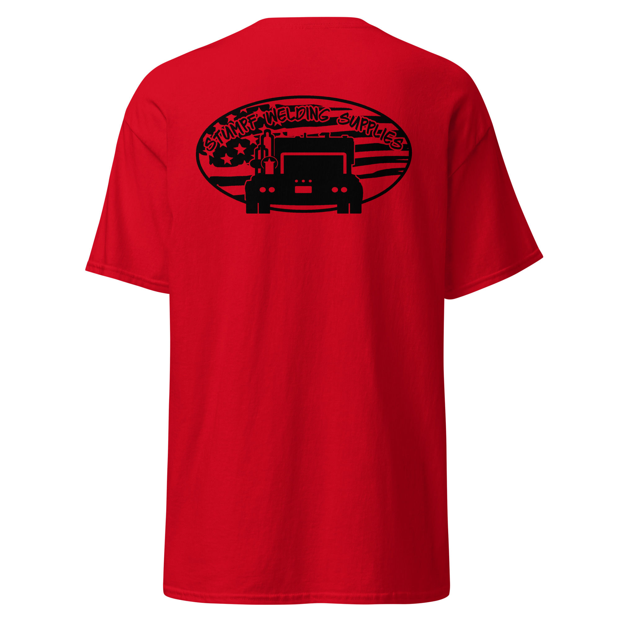 Men’s Classic Tee | Gildan 5000 | Front and Back Logo