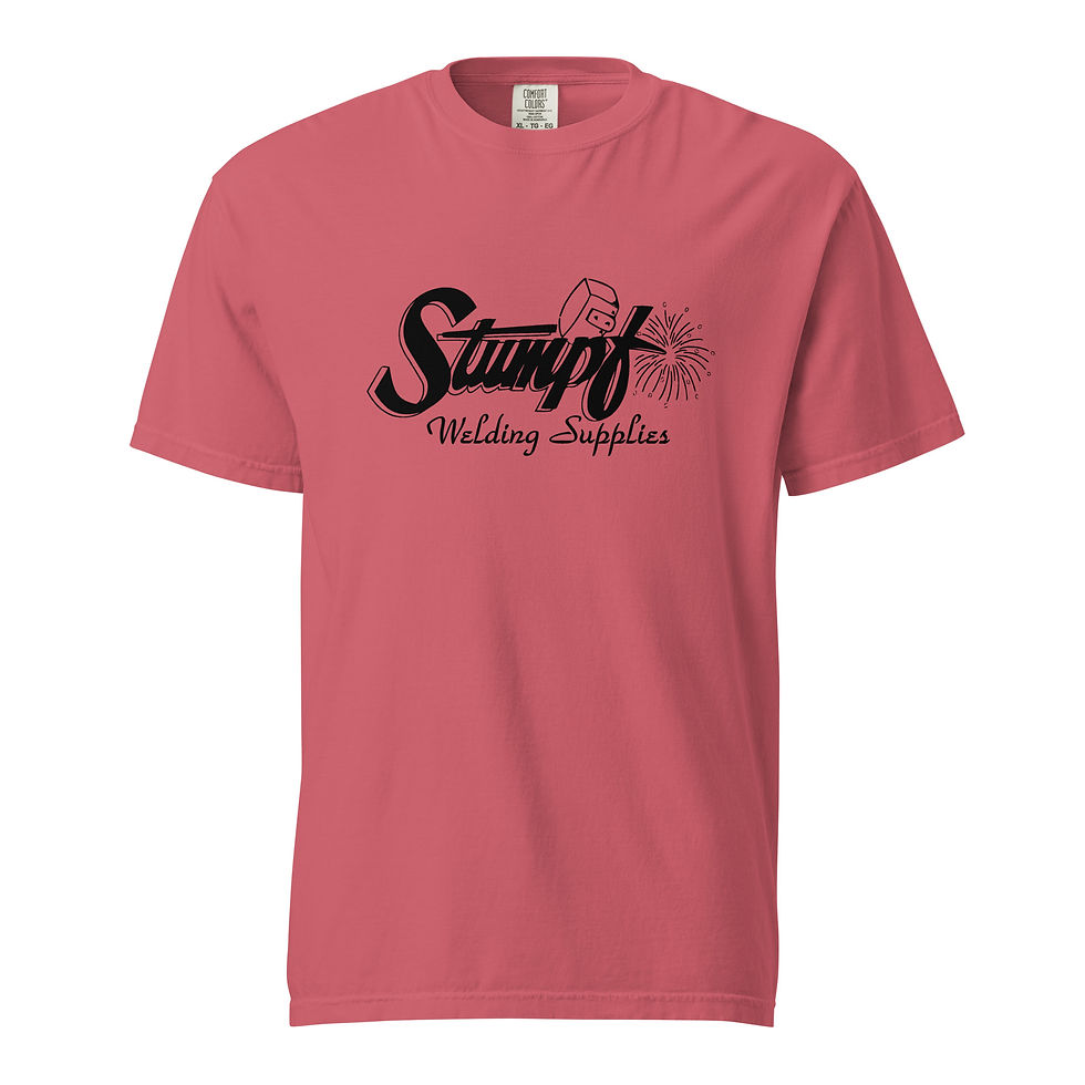 Thumbnail: Garment-Dyed Heavyweight T-Shirt | Comfort Colors 1717 | Front Logo