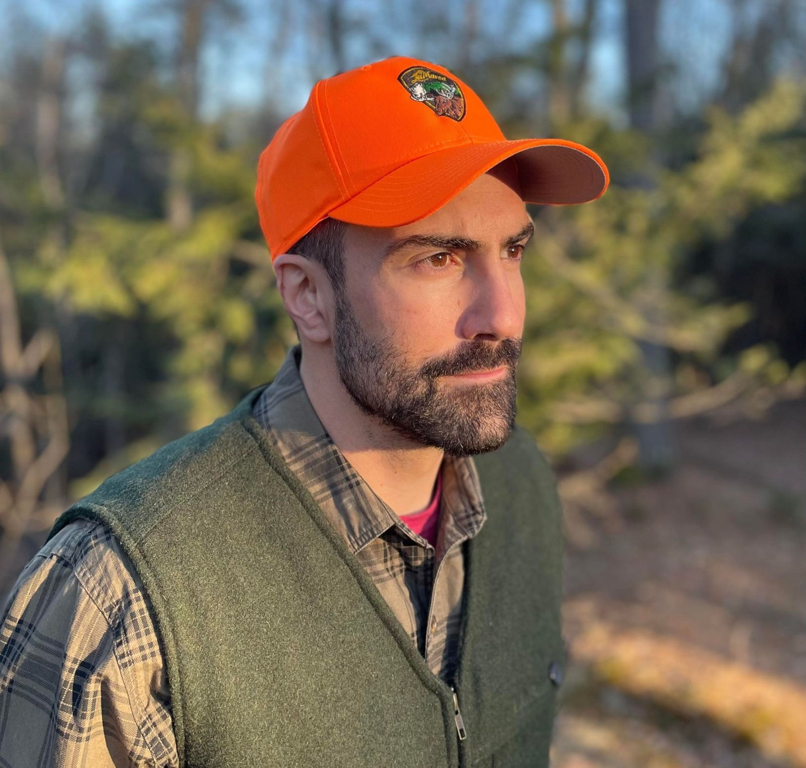 Hunter Orange Ball Cap