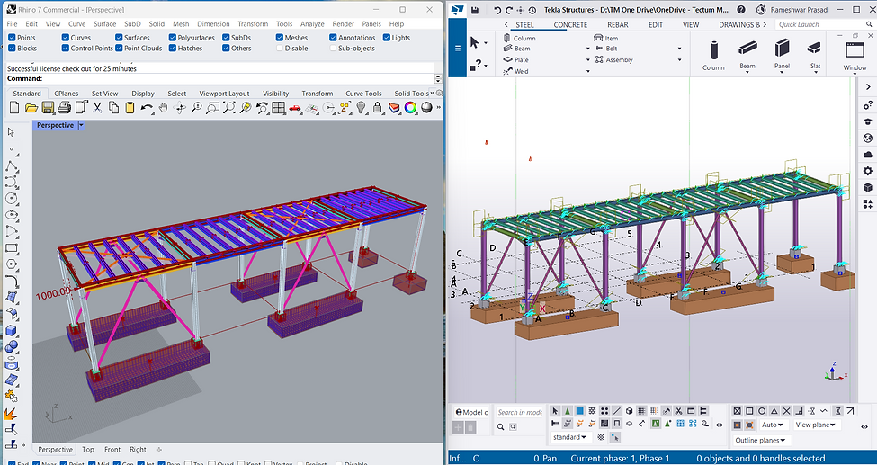 steel parametric platform tekla.png