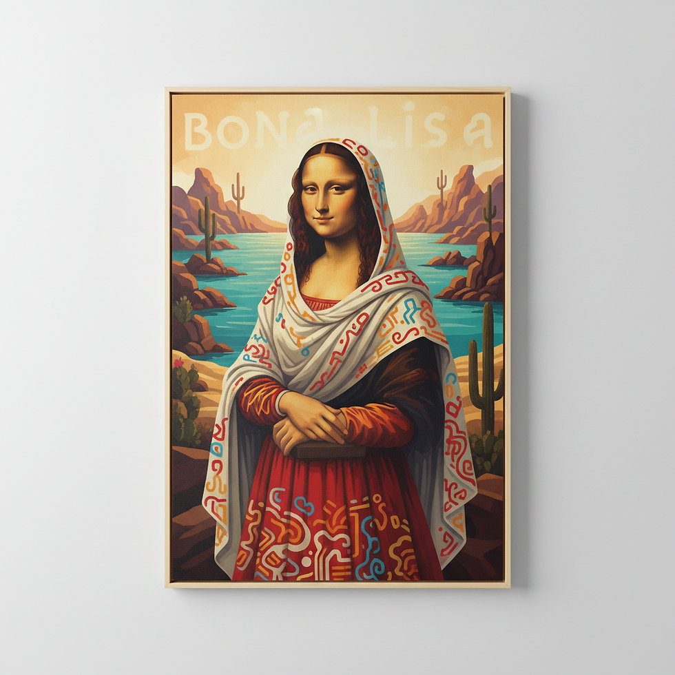 BonaLisa Canvas Grote Versie