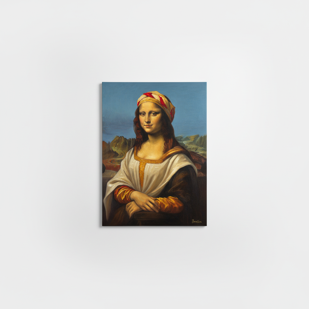 BonaLisa Olieverf Schilderij