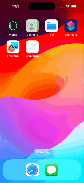 CryptoWallet Demo.gif
