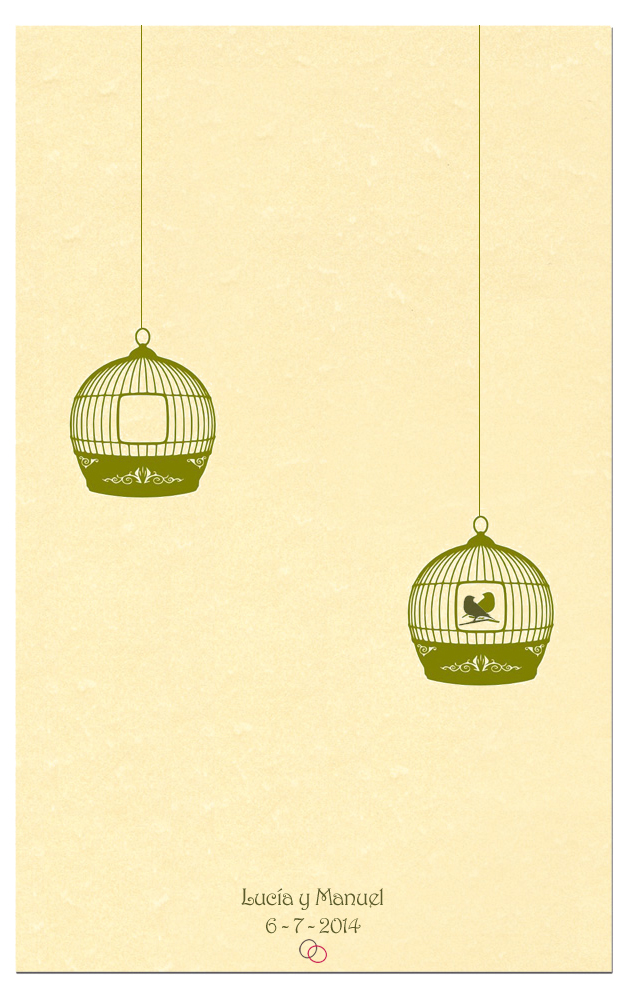 Recuerdo de boda solidario Pájaros