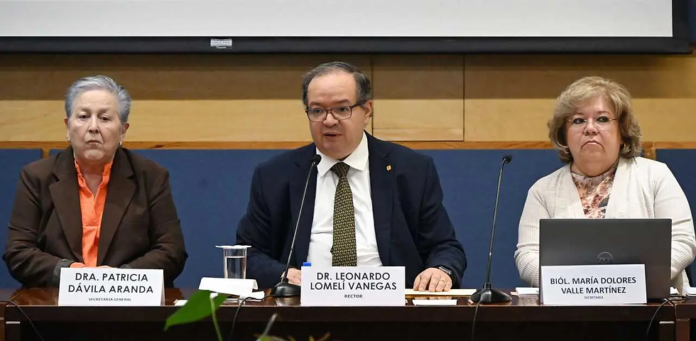 Imagen: Diario Red/ Leonardo Lomelí Vanegas, rector de la UNAM, señaló “la Universidad Nacional Autónoma de México hará todo lo que esté a su alcance para garantizar a las y los estudiantes su seguridad, a fin de que regresen a las actividades presenciales”, esto tras sostener una reunión con integrantes de la Comisión Especial de Seguridad del Consejo Universitario, y con la secretaria General de esta casa de estudios, Patricia Dávila Aranda. FOTO: UNAM/CUARTOSCURO.COM