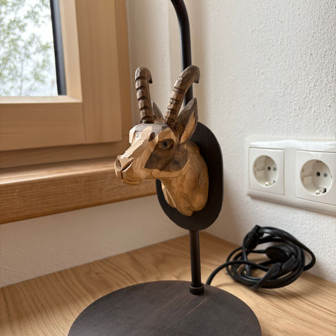 Steinbock Lampe