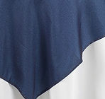 72inch Faux Denim Polyester Overlay