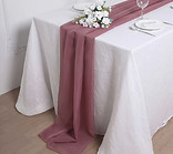 Chiffon Runner Mauve/Cinnamon Rose