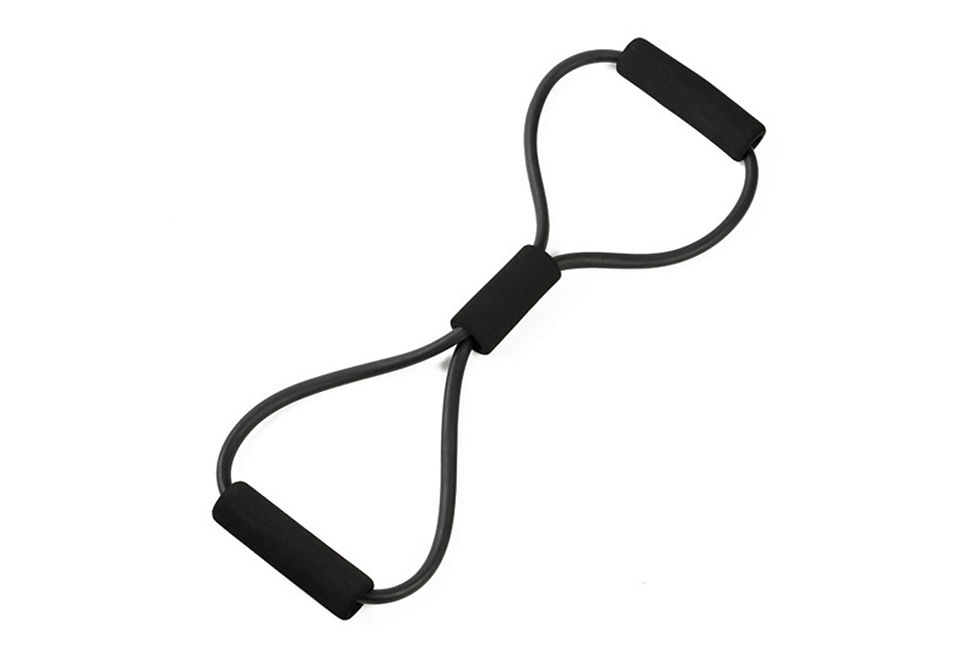 Thumbnail: Yoga Resistance Bands Elastic Band Sports Exercise Puller 8-shaped Chest Expande