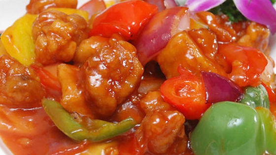 PL1. Poulet à la sauce aigre-douce