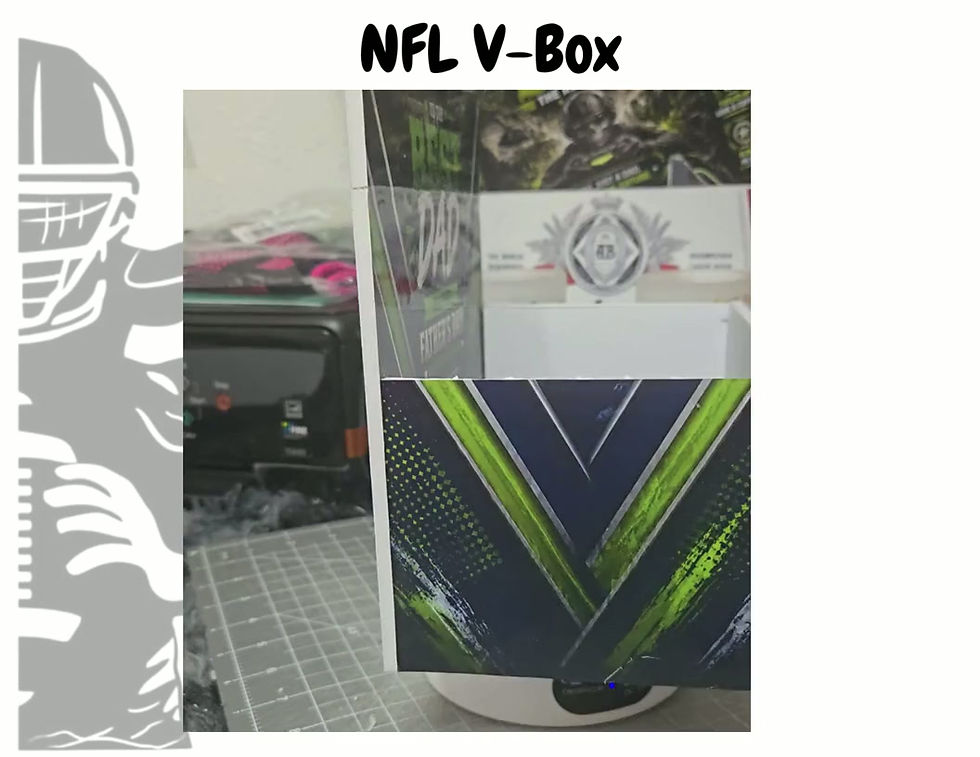 Thumbnail: 🏈 NFL V- Gift Box – Pre-Cut Foam Board Kit