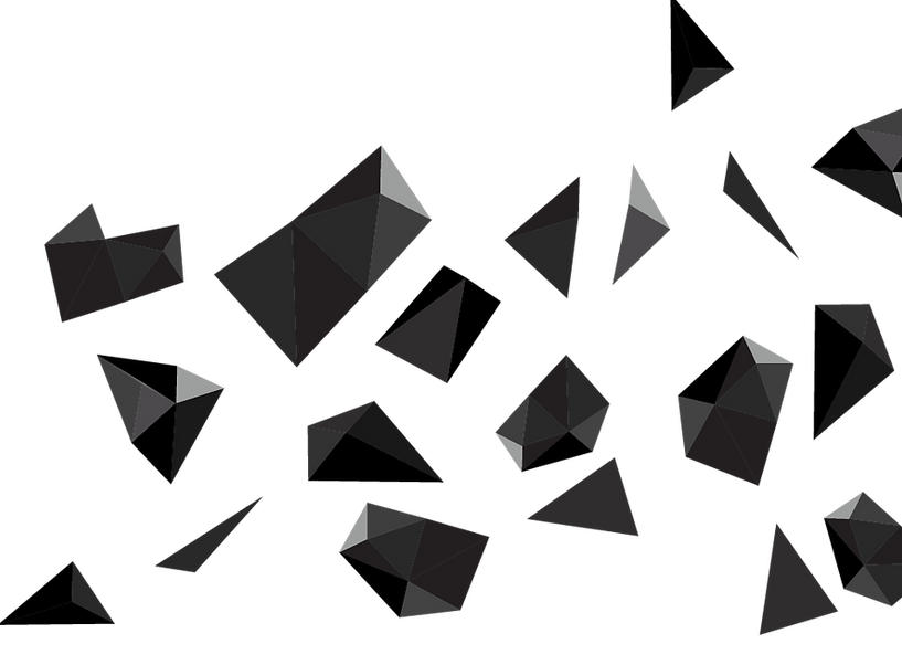 Fragments and particles, network connections