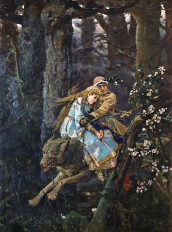 vasnetsov_ivan_de_tsarenzoon_en_de_grijze_wolf