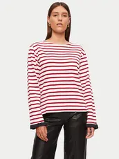 Satin Cuff Breton Top