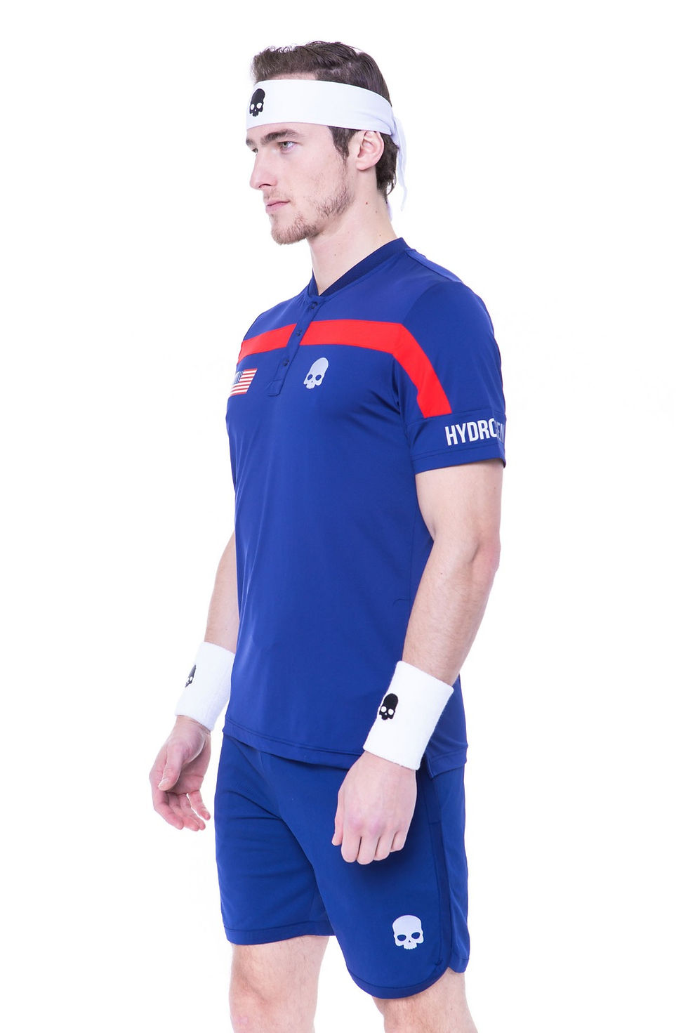 Thumbnail: Hydrogen Nation Cup Tech Serafino Men's Polo Shirt T00256 - USA