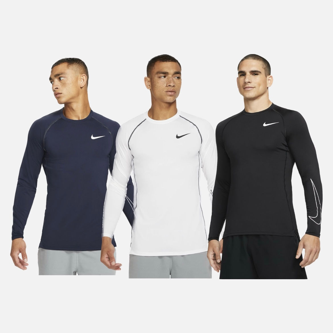 Nike Pro Dri-FIT Men's Slim Fit Long-Sleeve Top