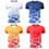 Thumbnail: Yonex Game Wear Couple T-Shirt (Blue/Orange/Red/White)