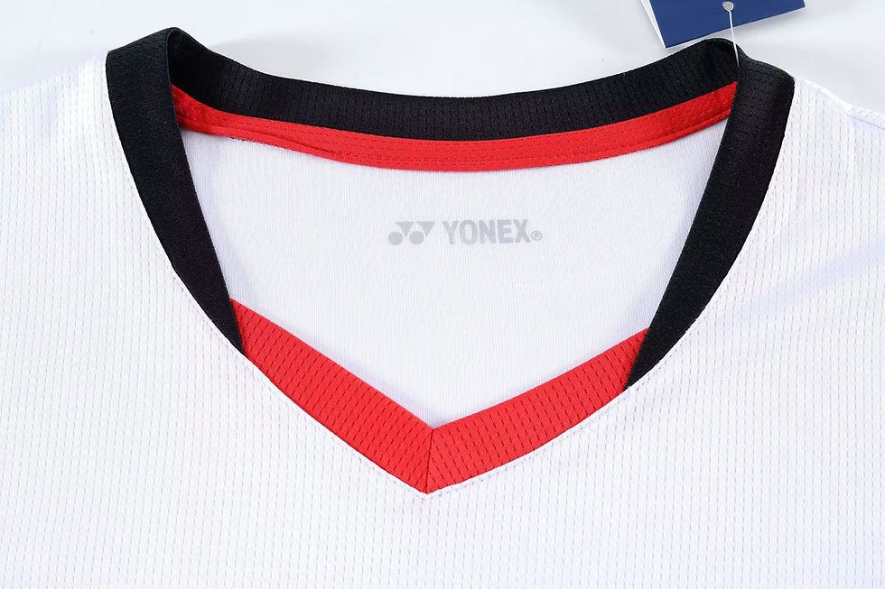 Thumbnail: Yonex Game Wear Couple T-Shirt (Black/Red/White)