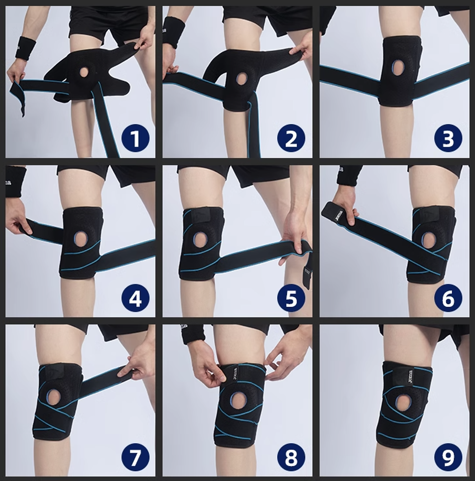 Thumbnail: Joma Knee Supporter Moderate Support Lightweight 5025PP3903