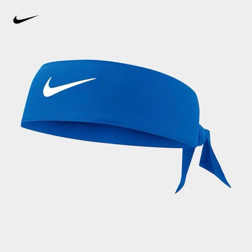 navy blue nike tie headband