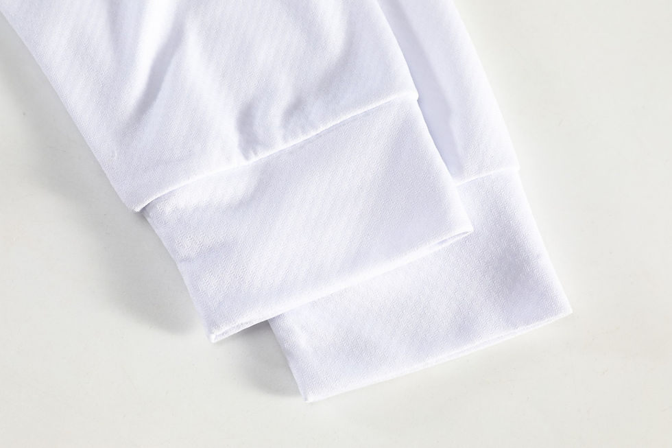 Thumbnail: Yonex Fall Winter Game Wear Couple Long-Sleeve Shirt (White-Blue)