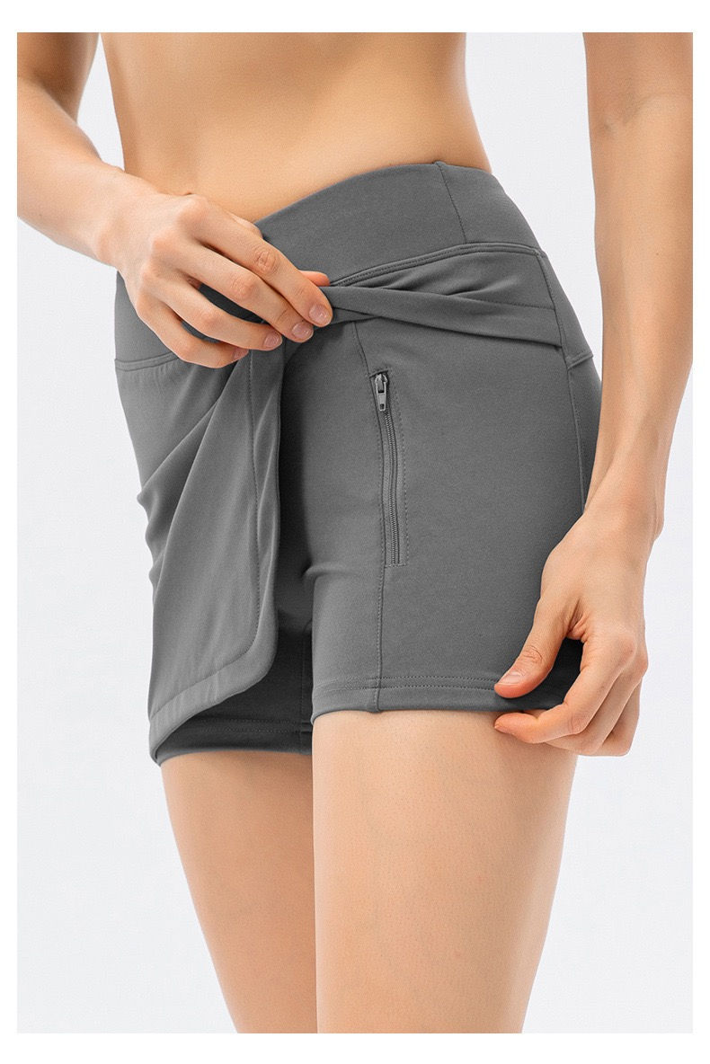 Thumbnail: Netten Denim-Like Tennis Skort 