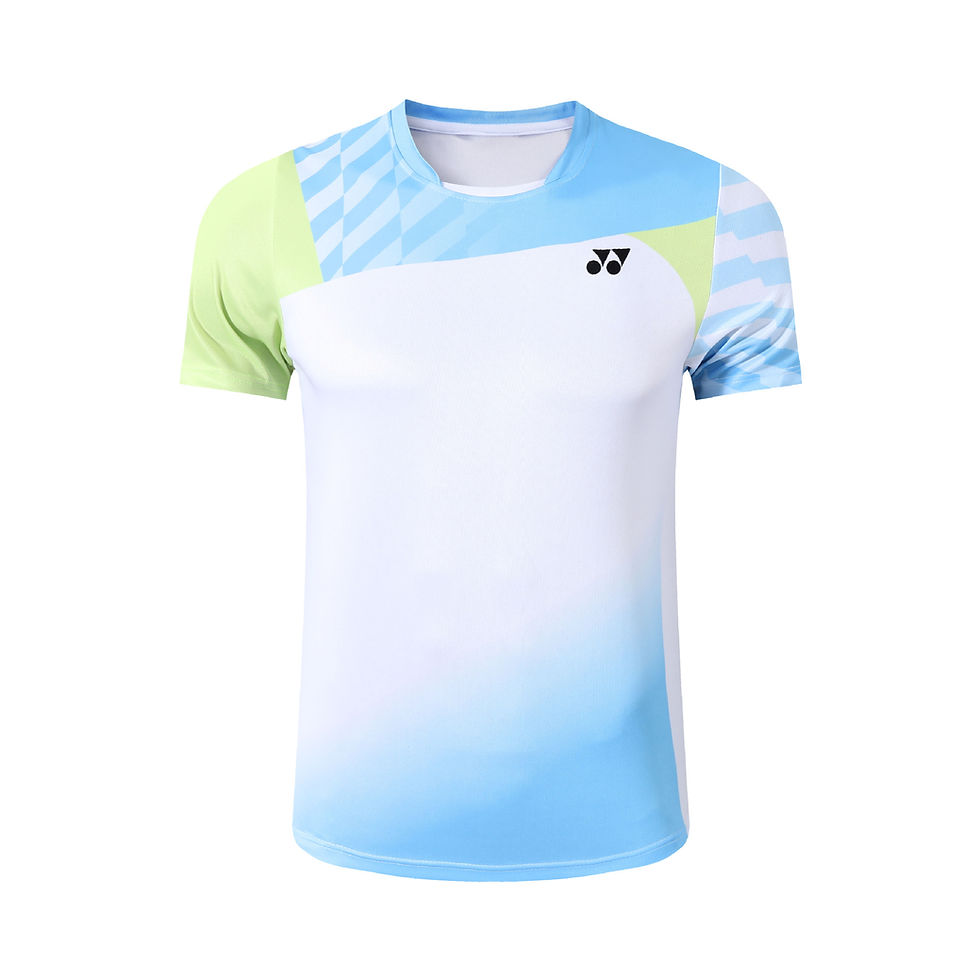 Thumbnail: Yonex Game Wear Couple T-Shirt (Blue/White)