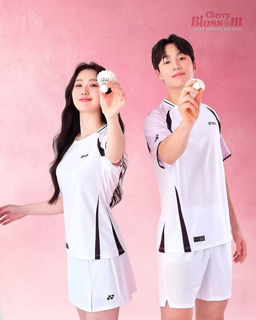 Thumbnail: Yonex Training T-Shirt Game Wear Badminton Tennis Cherry Blossom 2025 Spring