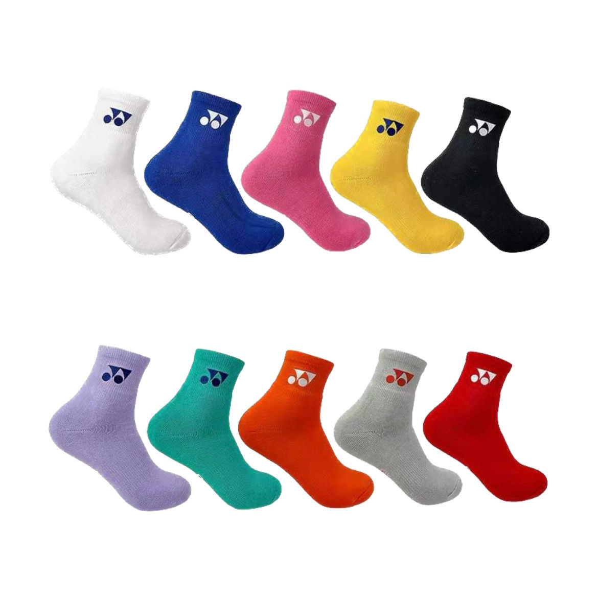 Yonex JP 3D Ergo Quarter Socks 1 Pair Cotton Tennis Badminton Socks