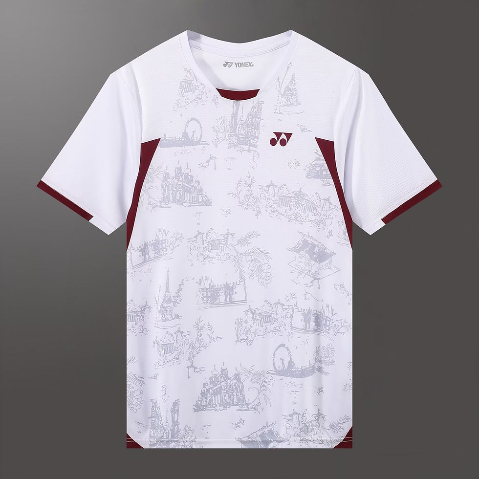 Thumbnail: Yonex Training T-Shirt Game Wear Badminton Tennis Breathable Quick Dry