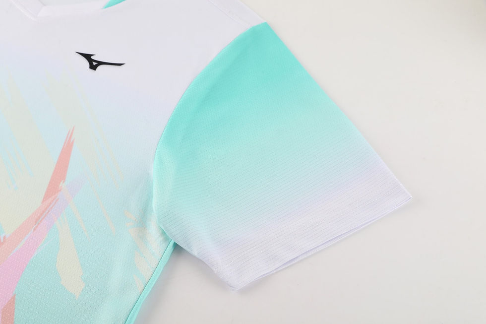 Thumbnail: Mizuno T-Shirt Badminton Tennis T-Shirt Training Quick Dry