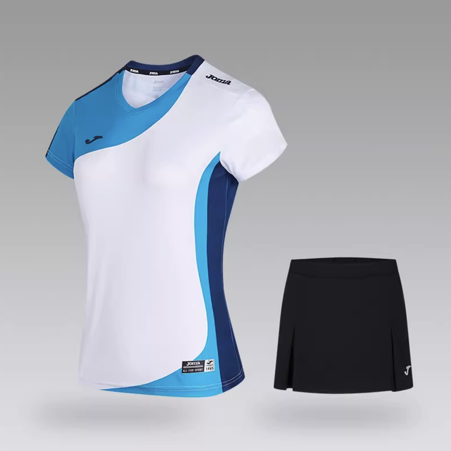 Thumbnail: Joma Tennis Shirt Set Men Shorts Women Skorts Chroma Sportswear
