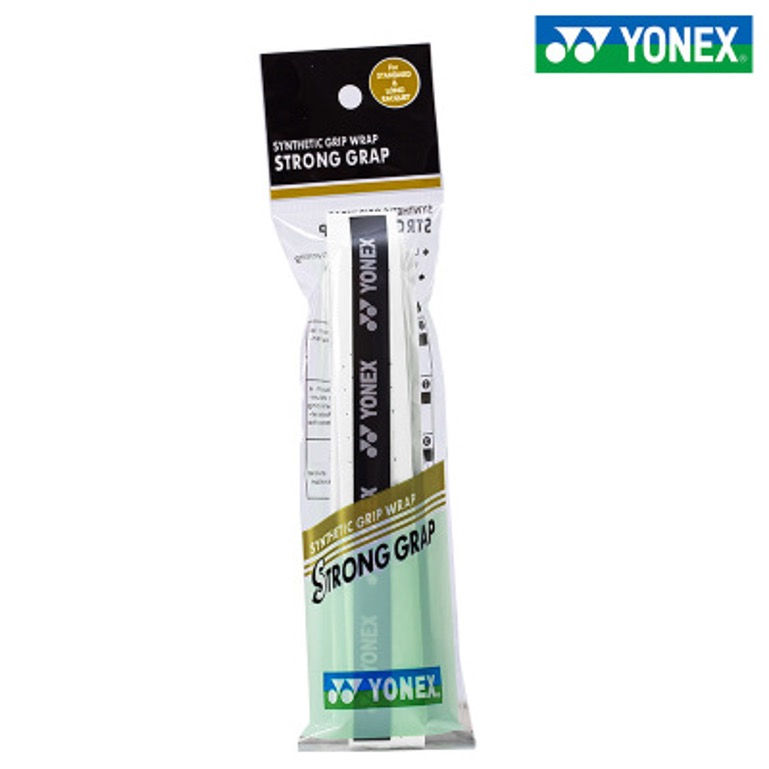 Thumbnail: Yonex Strong Grap Badminton Tennis Synthetic Over Grip, 1 Pack