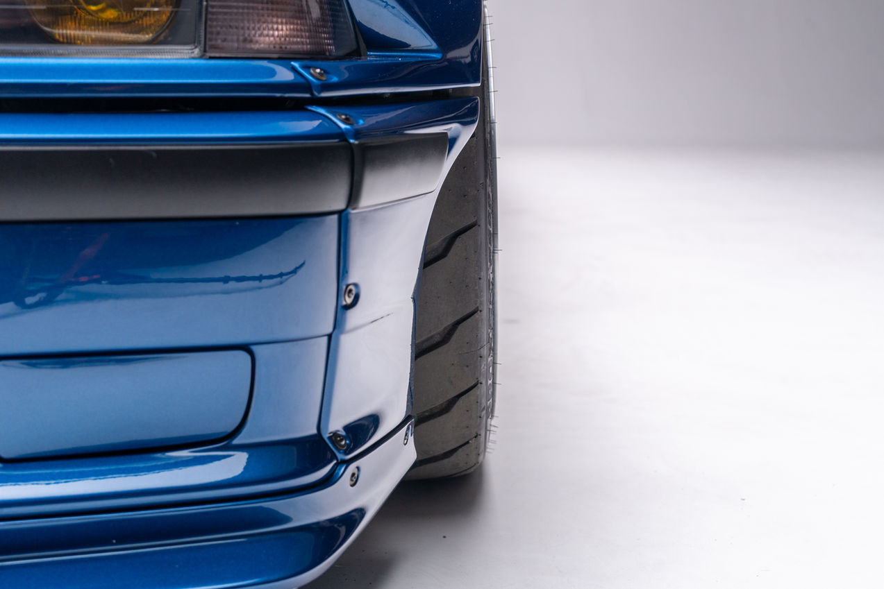 S54-Swapped BMW E36 Touring with Liberty Walk Kit