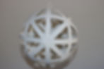 Miniatura: Sfera Natalizia Glitter 3d da interno