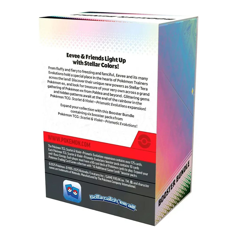 Thumbnail: Pokémon TCG Prismatic Evolutions Booster Bundle