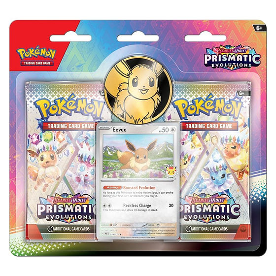 prismatic evolutions booster box card list Pack x 5 (LIVE) AllPokeTCG sided poster features 9 Pokemon ex card illustrations Pokmon TCG Prismatic Evolutions 2