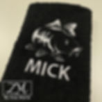 Thumbnail: Personalised Carp Fishing Towel
