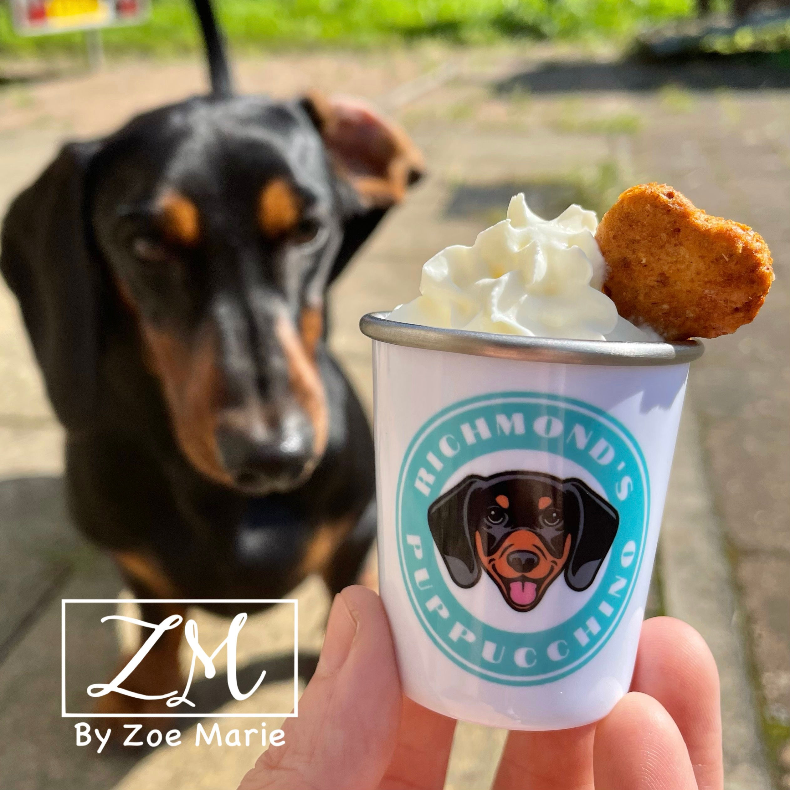 Personalised Travel Size Puppuccino Cup